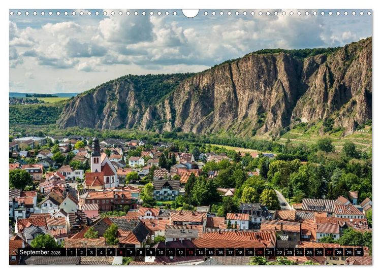 Produktbild: Nahe-Romantik: Bad M&uuml;nster am Stein-Ebernburg (Wandkalender 2026 DIN A3 quer), CALVENDO Monatskalender