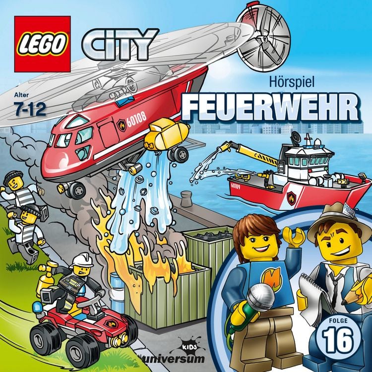 Produktbild: LEGO City: Folge 16 - Feuerwehr - Brandgef&auml;hrlicher Einsatz