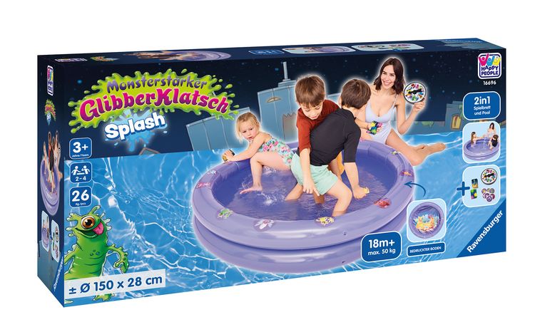 Produktbild: Glibberklatsch 2-Ring Pool