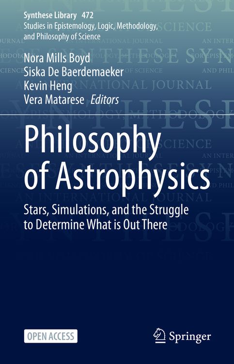 Produktbild: Philosophy of Astrophysics