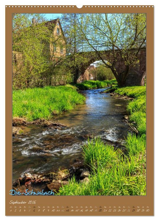 Produktbild: Goldschl&auml;gerstadt Schwabach (Wandkalender 2026 DIN A2 hoch), CALVENDO Monatskalender