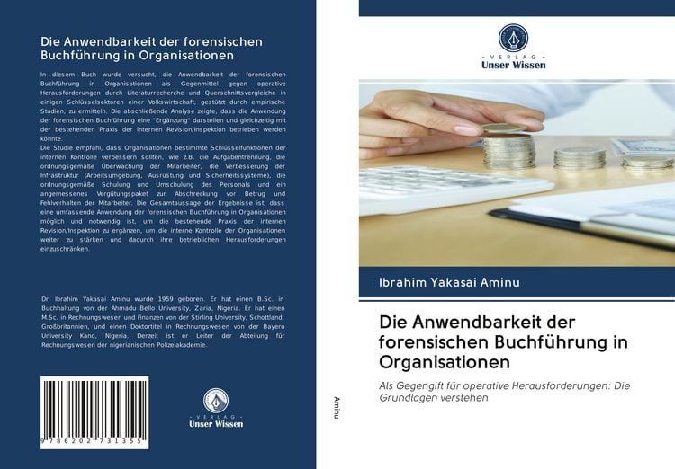 Produktbild: Die Anwendbarkeit der forensischen Buchf&uuml;hrung in Organisationen