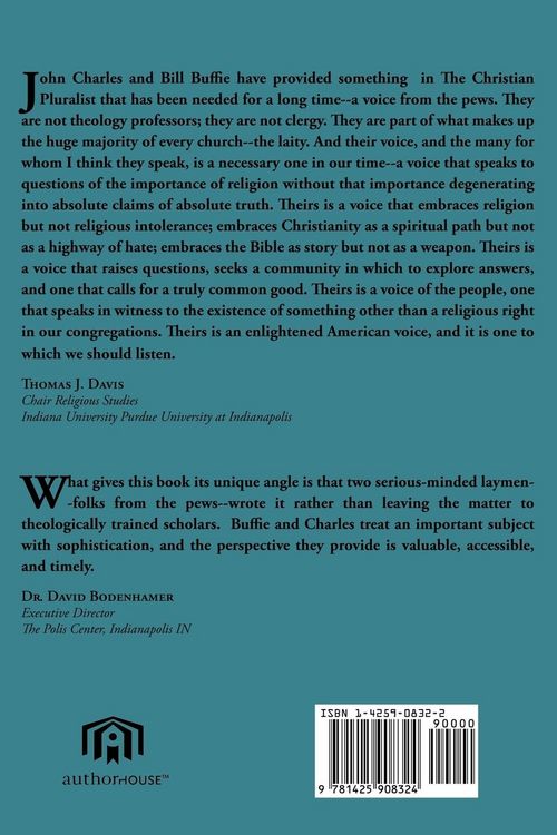 Produktbild: The Christian Pluralist