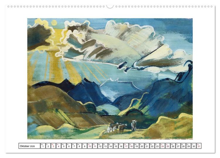 Produktbild: August Babberger (Wandkalender 2026 DIN A2 quer), CALVENDO Monatskalender