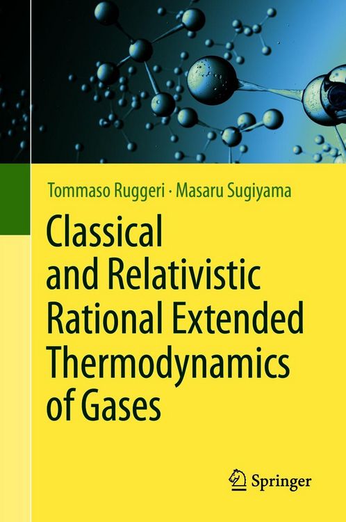 Produktbild: Classical and Relativistic Rational Extended Thermodynamics of Gases