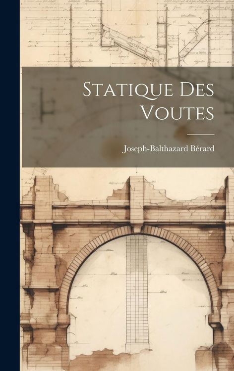 Produktbild: Statique Des Voutes