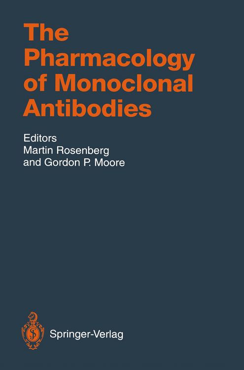 Produktbild: The Pharmacology of Monoclonal Antibodies