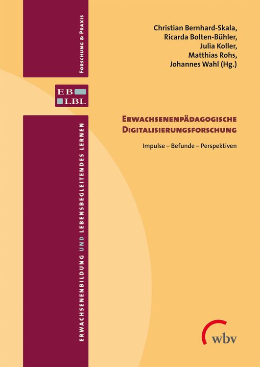 Produktbild: Erwachsenenp&auml;dagogische Digitalisierungsforschung