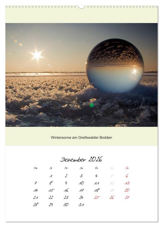 Produktbild: Natur & Glas (Wandkalender 2026 DIN A2 hoch), CALVENDO Monatskalender