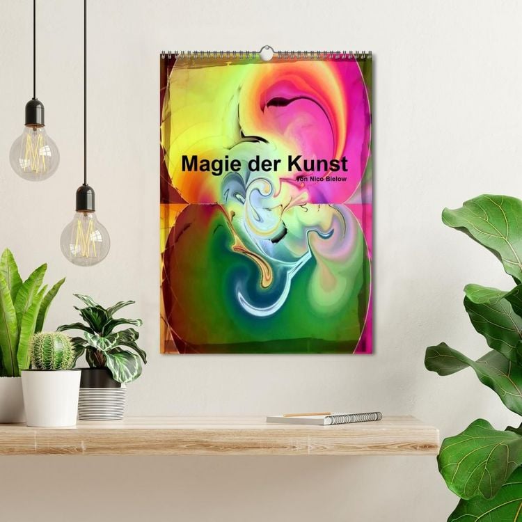 Produktbild: Magie der Kunst von Nico Bielow (Wandkalender 2027 DIN A3 hoch), CALVENDO Monatskalender