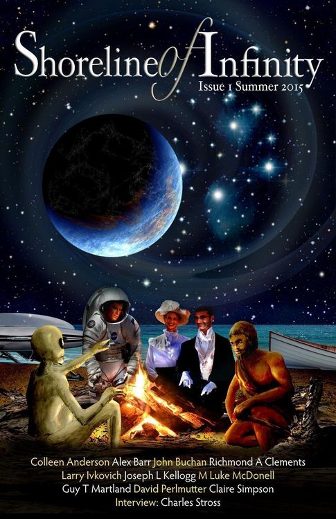 Produktbild: Shoreline of Infinity 1: Science Fiction Magazine (Shoreline of Infinity science fiction magazine, #1)
