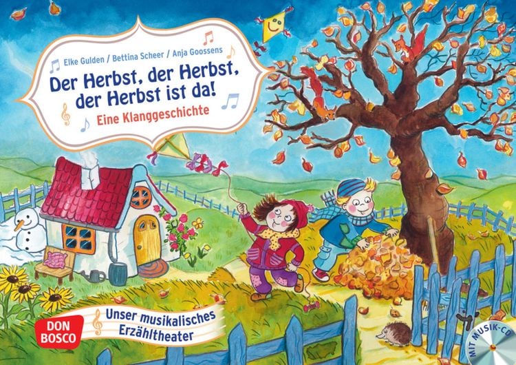 Produktbild: Der Herbst, der Herbst, der Herbst ist da! Kamishibai Bildkartenset.