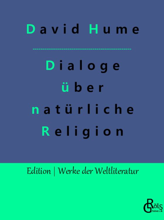 Bild vom Artikel Dialoge über natürliche Religion vom Autor David Hume