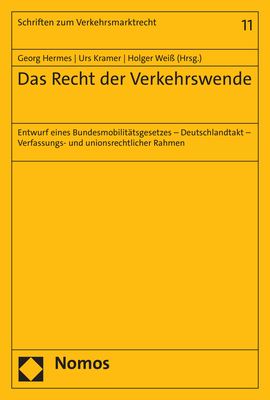 Produktbild: Das Recht der Verkehrswende