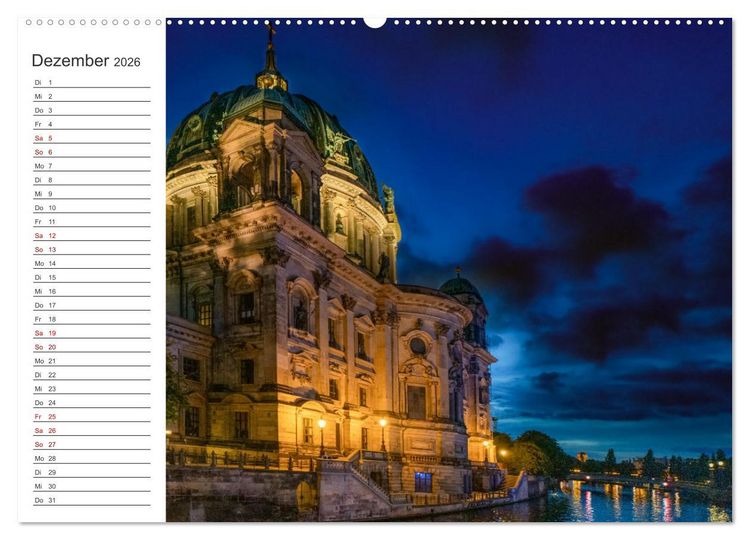 Produktbild: Zw&ouml;lf mal Europa (Wandkalender 2026 DIN A2 quer), CALVENDO Monatskalender