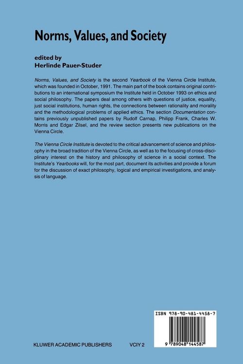 Produktbild: Norms, Values, and Society