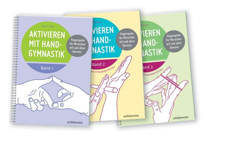 Produktbild: Aktivieren mit Handgymnastik , 3 Bde. im Set