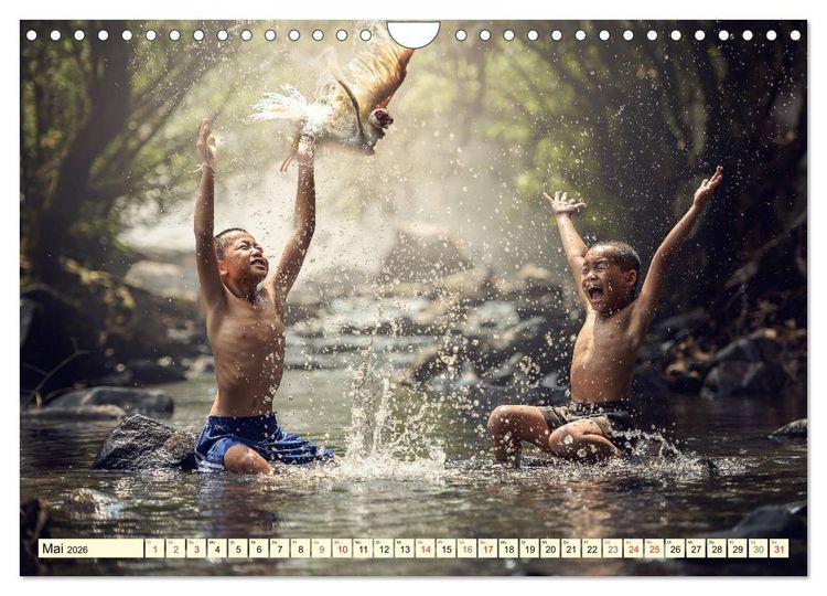 Produktbild: Magisches Asien. Menschen und Natur (Wandkalender 2026 DIN A4 quer), CALVENDO Monatskalender