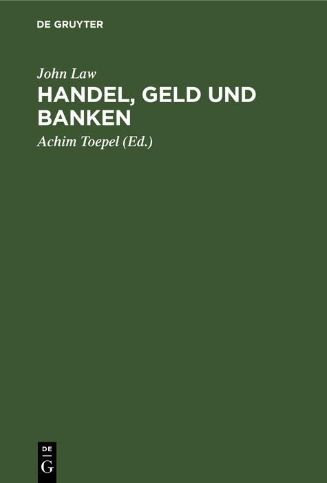 Produktbild: Handel, Geld und Banken