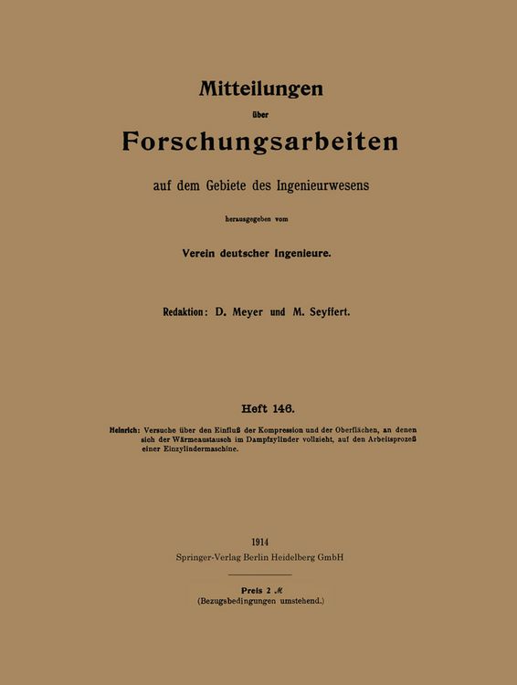 Produktbild: Mitteilungen &uuml;ber Forschungsarbeiten auf dem Gebiete des Ingenieurwesens