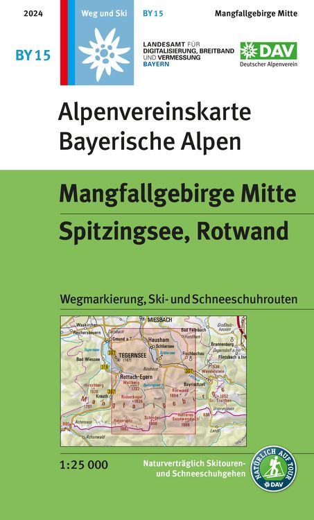 Produktbild: Mangfallgebirge Mitte, Spitzingsee, Rotwand