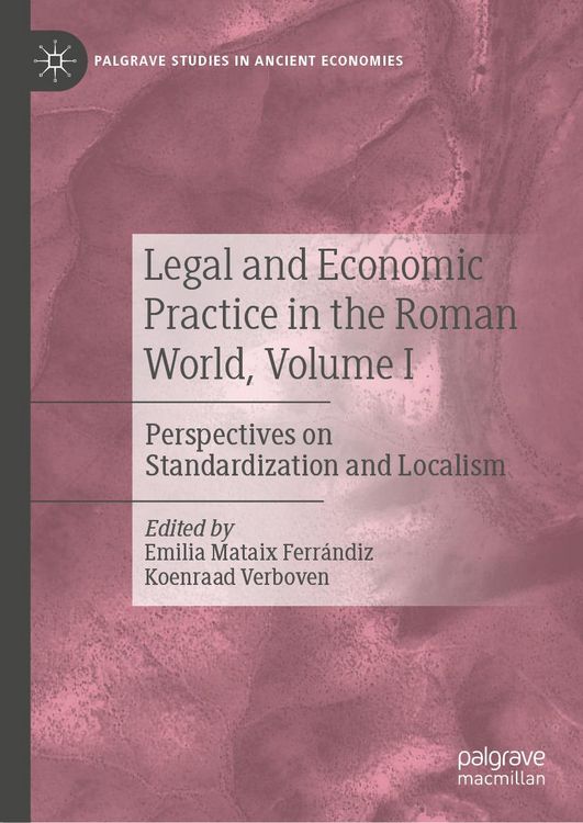 Produktbild: Legal and Economic Practice in the Roman World, Volume I