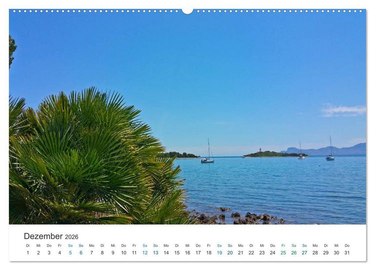 Produktbild: Segelboote und Yachten - Lebensart am Mittelmeer (hochwertiger Premium Wandkalender 2026 DIN A2 quer), Kunstdruck in Hochglanz