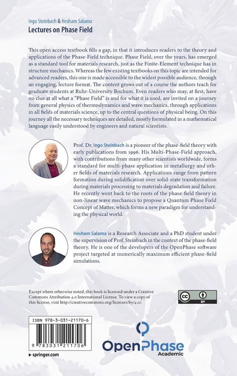 Produktbild: Lectures on Phase Field