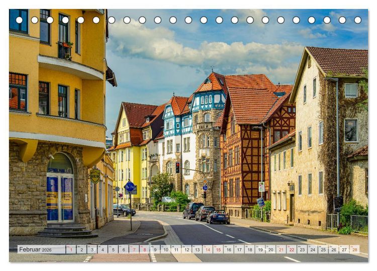 Produktbild: Meiningen Impressionen (Tischkalender 2026 DIN A5 quer), CALVENDO Monatskalender