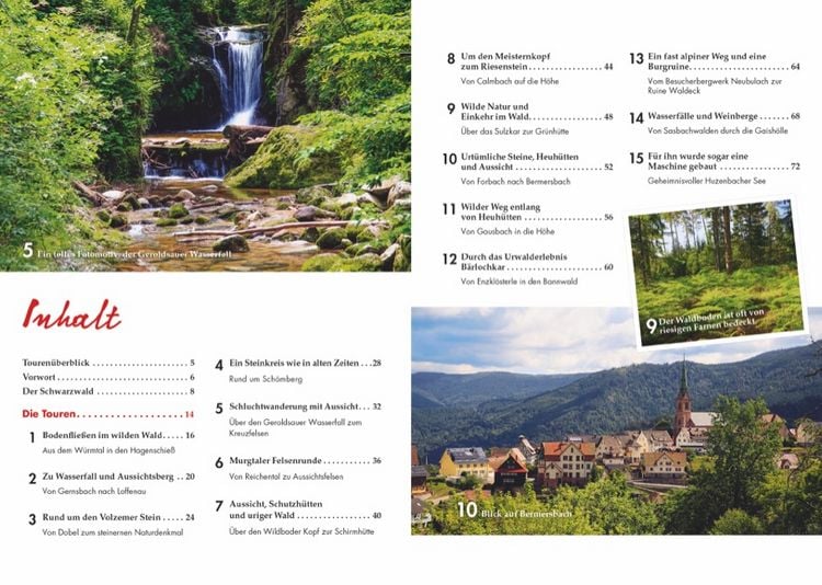 Produktbild: Wander-Geheimtipps n&ouml;rdlicher Schwarzwald