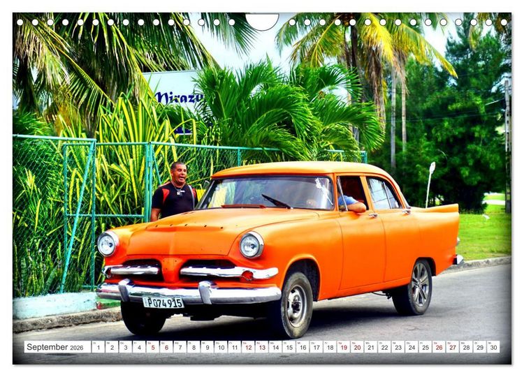 Produktbild: DODGE '55 (Wandkalender 2026 DIN A4 quer), CALVENDO Monatskalender