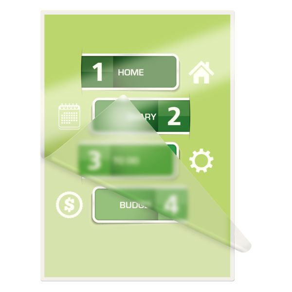 Produktbild: LEITZ Laminierfolien 80&micro; transparent DIN A4 25 St&uuml;ck