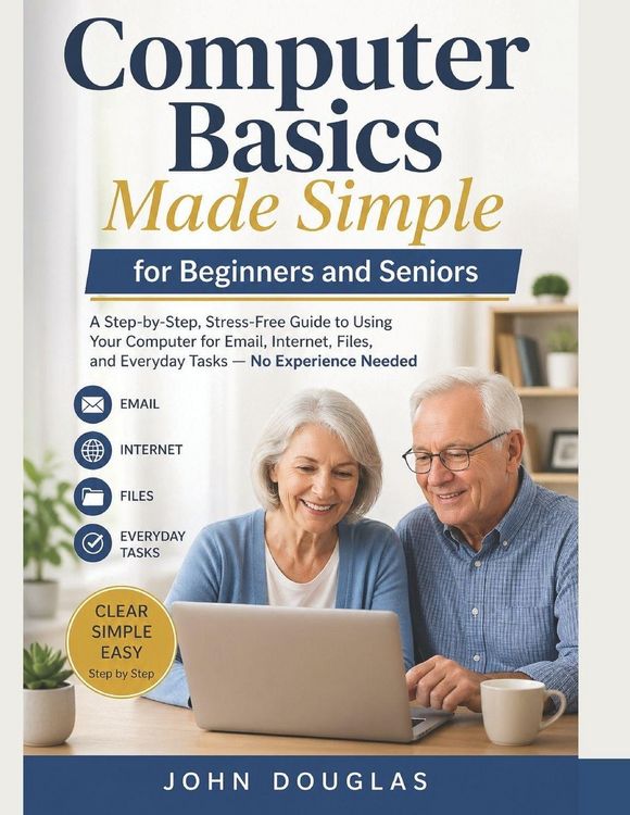 Produktbild: Computer Basics Made Simple for Beginners and Seniors