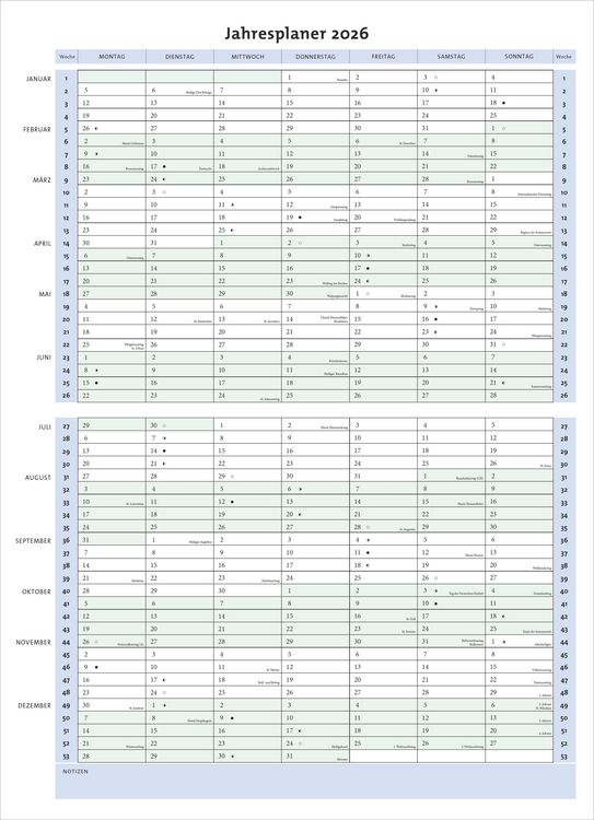 Produktbild: Dahoam is Dahoam 2026 - Broschürenkalender - Wandkalender - mit Jahresplaner - Format 42 x 29 cm