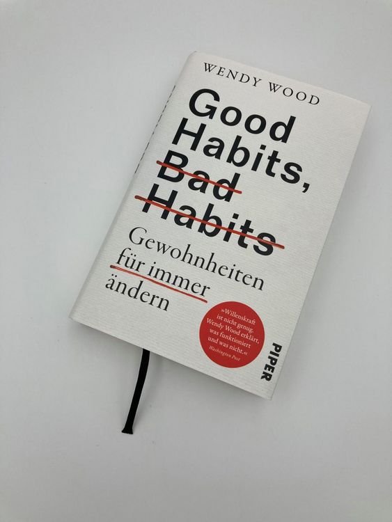 Produktbild: Good Habits, Bad Habits - Gewohnheiten f&uuml;r immer &auml;ndern