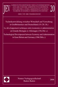 Produktbild: Jahrbuch f&uuml;r europ&auml;ische Verwaltungsgeschichte 20