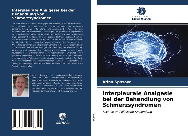 Produktbild: Interpleurale Analgesie bei der Behandlung von Schmerzsyndromen