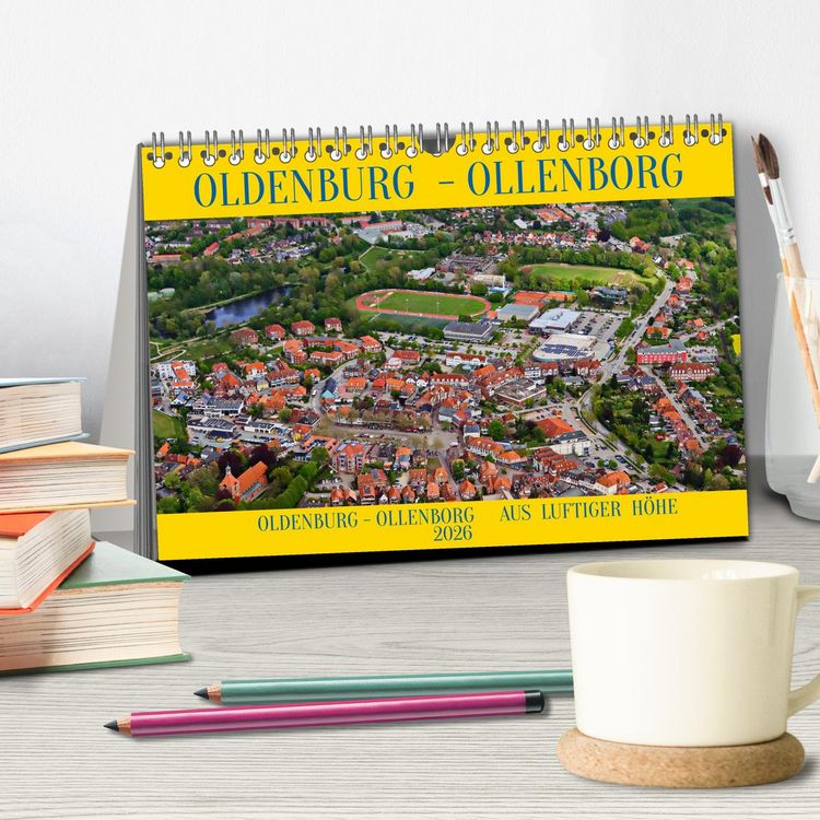 Produktbild: OLDENBURG OLLENBORG (Tischkalender 2026 DIN A5 quer), CALVENDO Monatskalender