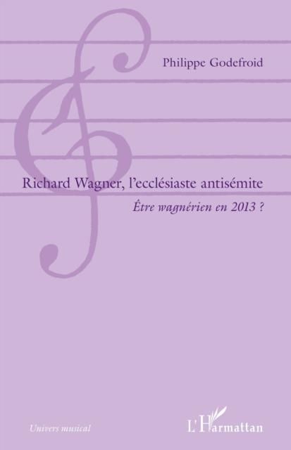 Produktbild: Richard wagner, l'ecclesiasteantisemit