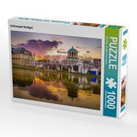 Produktbild: CALVENDO Puzzle Schlosspark Stuttgart | 1000 Teile Lege-Gr&ouml;&szlig;e 64x48cm Foto-Puzzle f&uuml;r gl&uuml;ckliche Stunden
