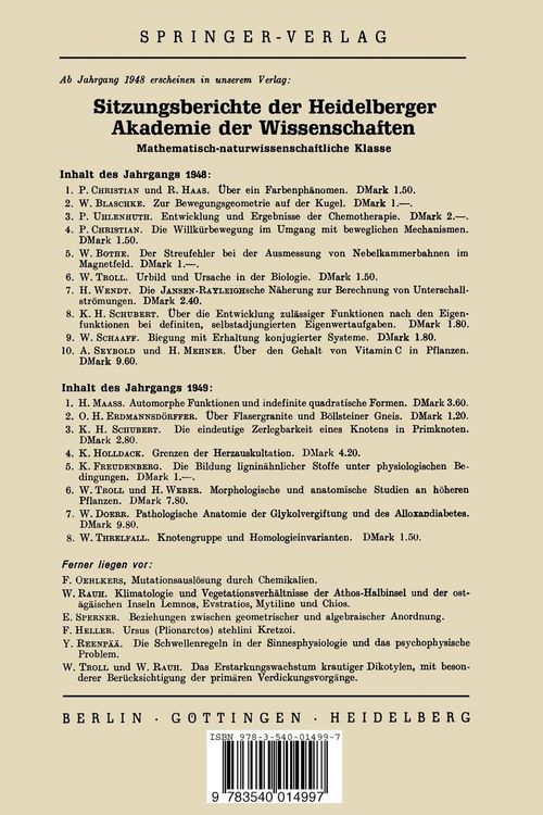 Produktbild: Die semilinearen Abbildungen