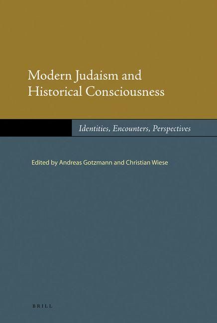 Produktbild: Modern Judaism and Historical Consciousness