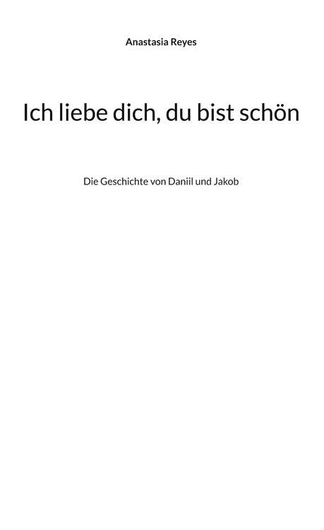 Produktbild: Ich liebe dich, du bist sch&ouml;n
