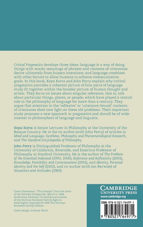 Produktbild: Critical Pragmatics