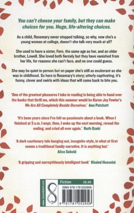 Produktbild: Fowler, K: We Are All Completely Beside Ourselves