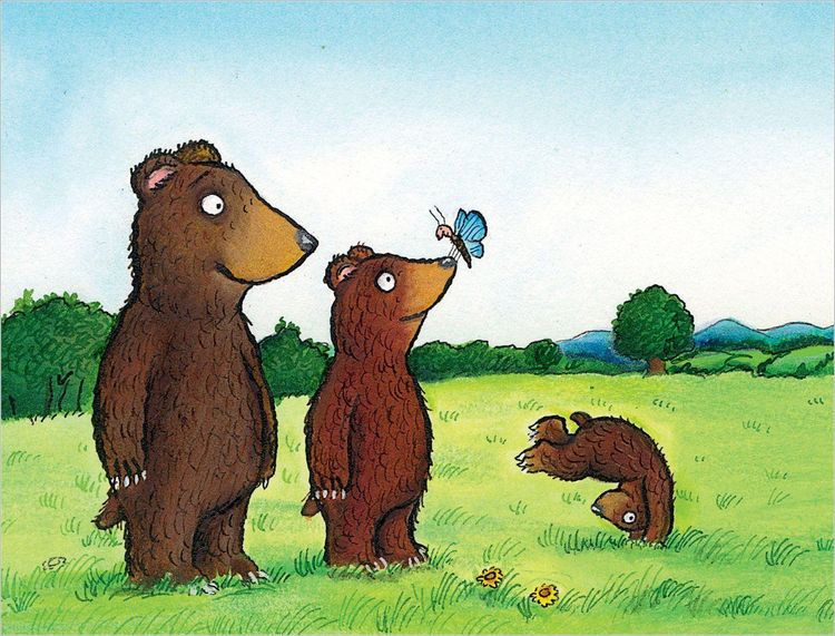 Produktbild: Axel Scheffler's Fairy Tales: Goldilocks and the Three Bears