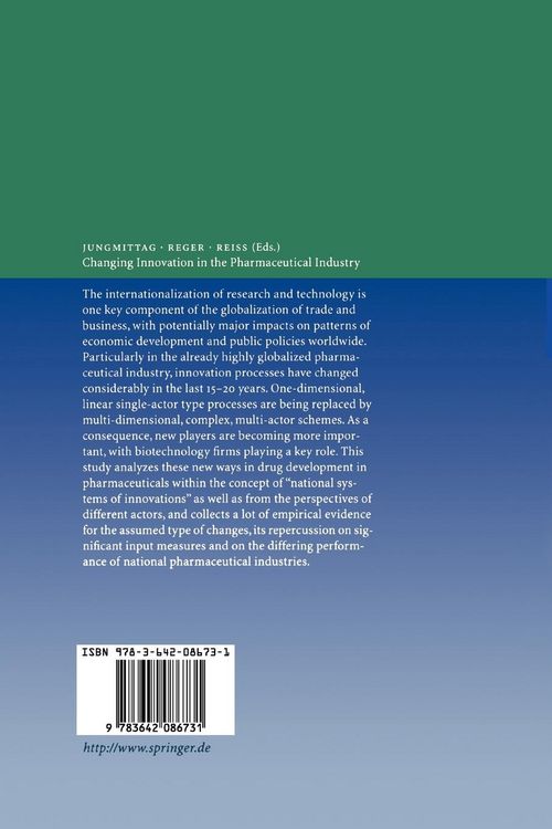 Produktbild: Changing Innovation in the Pharmaceutical Industry