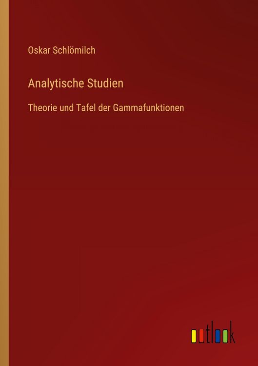 Produktbild: Analytische Studien