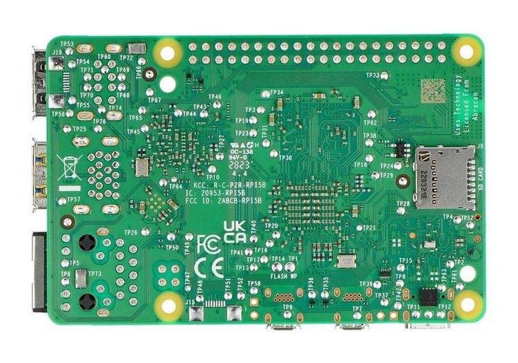 Produktbild: Raspberry Pi&reg; 5 B 16 GB 4 x 2.4 GHz Raspberry Pi&reg;