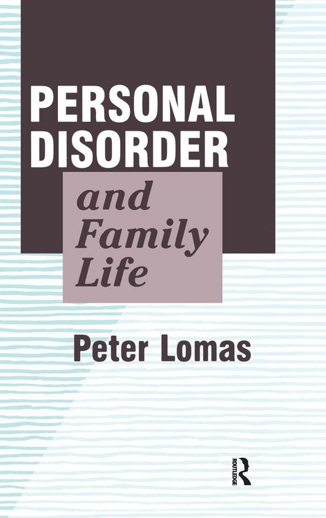 Produktbild: Personal Disorder and Family Life